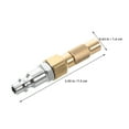 thumbnail image 2 of WASHWEPE 2Ud Adaptador De Con Rosca Para Inflador De Neumáticos Uso En Automóviles, 2 of 8