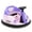 Purple, variant on KORIMEFA 12V Bumper Car for Kids Toddler 1-6 Years with Remote Control Bluetooth Music 3 Speeds DIY License Plate Electric Ride on Toys(Pink)