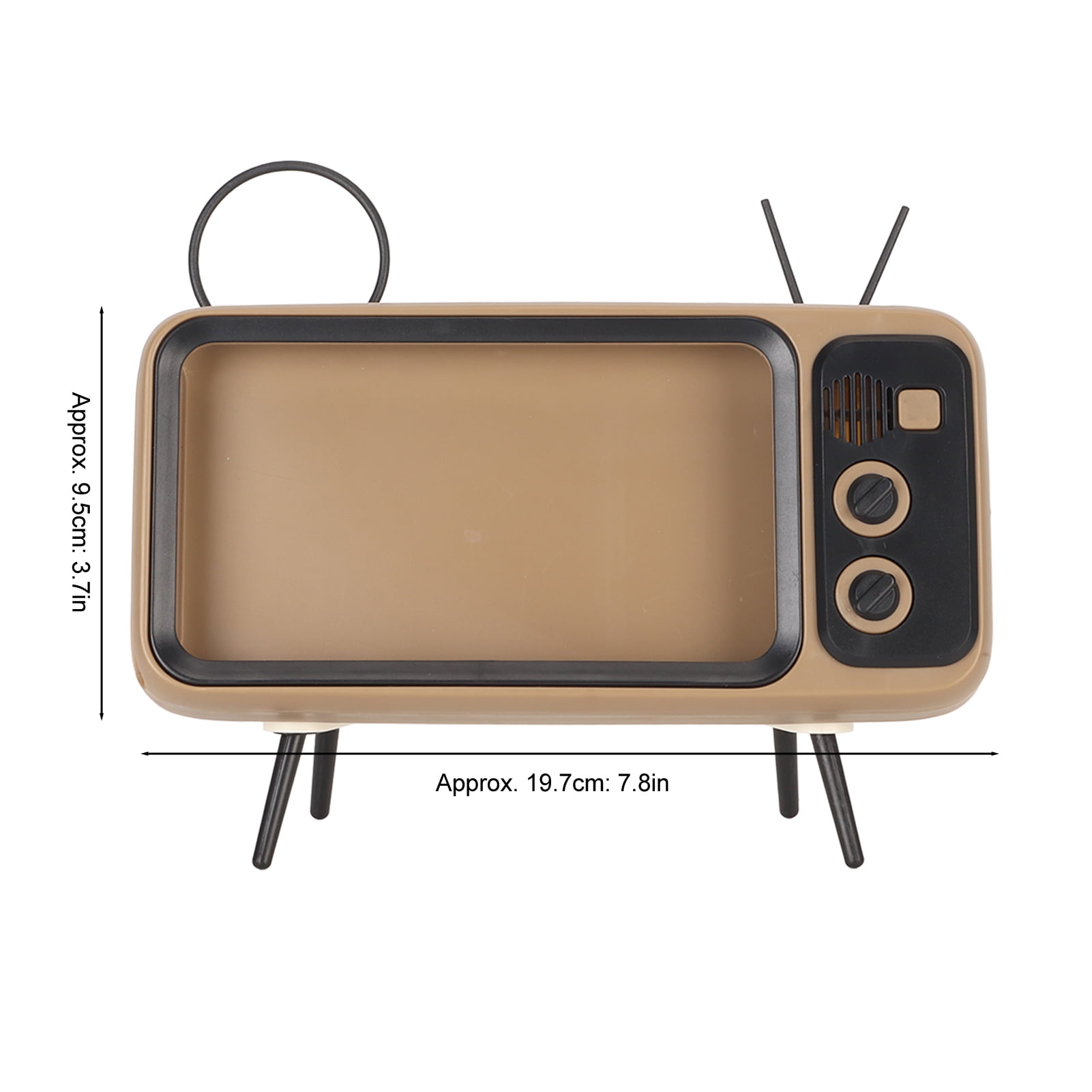 Seam Ripper TV Style Phone Holder, TV Phone Holder, Retro TV Phone Holder, Decorative Desktop Mobile Phone Holder, TV Mobile Phone Stand Craft Tool