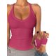 thumbnail image 1 of Camiseta sin mangas Danysu de doble forro con sujetador incorporado para mujer, 1 of 5