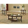 thumbnail image 3 of Roundhill Furniture Ensemble de Tables Basses Ovales EP, 3 of 5