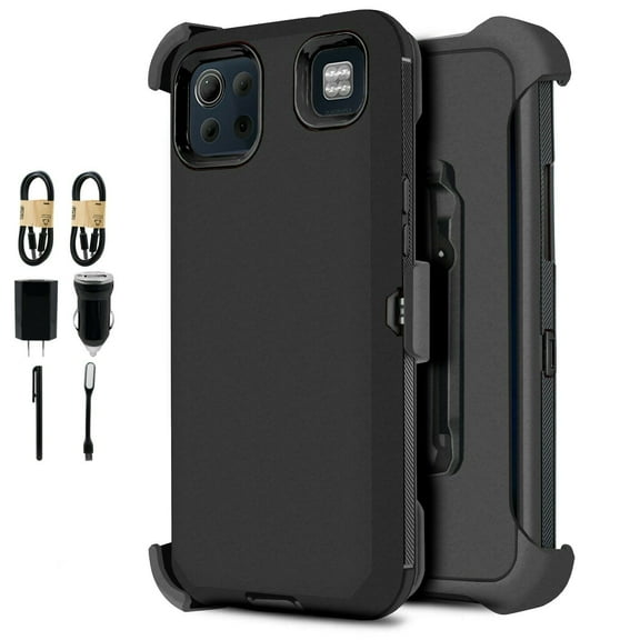 Value Pack ! for LG K92 case Phone Case 360° Cover Clip Kickstand Holster Hybrid Shock Bumper