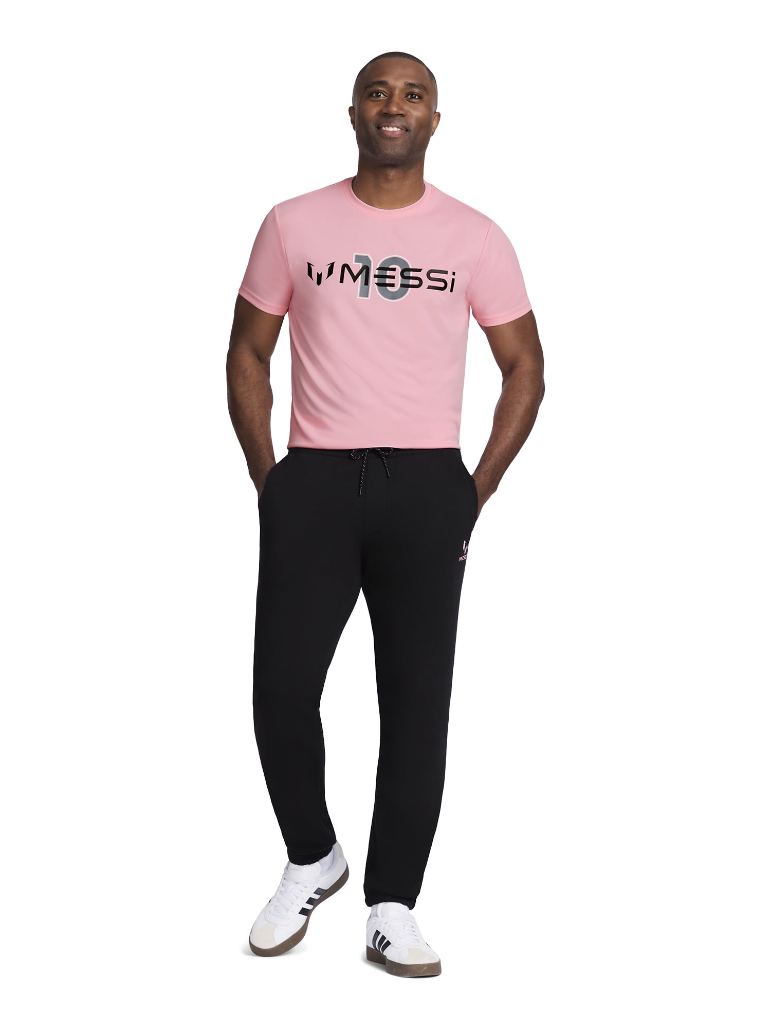 Messi Mens Fleece Jogger Pants, Sizes XS-3XL