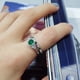 thumbnail image 5 of Anillos para mujer, regalos para mujer, anillo de diamantes de moda para mujer, joyería para parejas, juego de 1 par de anillos, tamaño 6, anillo, 5 of 5