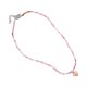 thumbnail image 2 of Collar de gargantilla de jinwen Collar de mixtas Circunferencia 42 cm Cadena de extensión 8 cm Rosa, 2 of 8