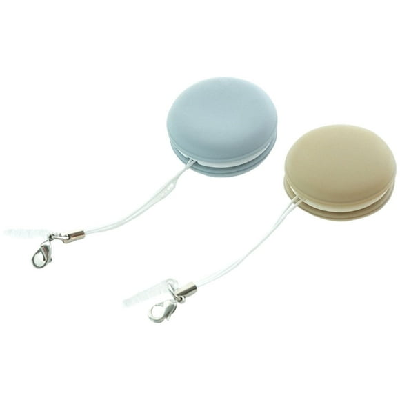 Computer Screen Cleaner Fiber Cloth Macaron Mobile Phone Wipe Eye Glass Wipes Eyeglass Pendant Sponge 2 Pcs