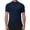 Navy Blue, variant on Weilanxin Men's UPF50+ Quick-Dry Rash Guard Shirt Surfing, Running, Water Sports, Reflective Safety Design