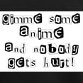 thumbnail image 3 of CafePress - Gimme Some Anime Pajamas - Women's Short Sleeve Print T-Shirt and Pants Dark Cotton Pajama Set, 3 of 7