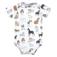 thumbnail image 6 of Hudson Baby Short Sleeve Bodysuits, 5-Pack, Newborn- 24 Months, 6 of 7