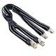 thumbnail image 3 of Tirantes para hombre de 4 cm de ancho, vintage, resistentes, duraderos, totalmente ajustables con 4 clips de metal en forma de X para hombres y mujeres, 3 of 5