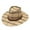 Khaki, variant on IDALL Cowboy Hat Straw Hat Adult Casual Plaid Printed Summer Western Fashion Cowboy Sun Hat Wide Brim Travel Sun Cap Western Hat Summer Hats Beige One Size