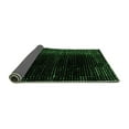 thumbnail image 2 of Ahgly Company Indoor Square Abstract Emerald Green Modern Area Rugs, 6' Square, 2 of 4