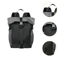 thumbnail image 6 of GARENDE Roll Lid Backpack Versatile Gym Bag Waterproof Portable Stylish Men Rucksack dark grey, 6 of 9