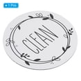 thumbnail image 3 of Uxcell Dishwasher Magnet Clean Dirty Sign Magnetic Indicator Gray White, 3 of 5