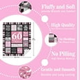 thumbnail image 6 of Kazdan 60th Birthday Gifts for Women, 60th Birthday Decorations Women, 60th Birthday Gift Ideas, Gifts for 60 Year Old Women, 1963 Birthday Gifts for Women, Throw Blanket 60"x50", 6 of 6