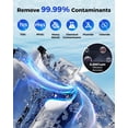 thumbnail image 3 of CT910H Reverse Osmosis Water Filter Countertop, 3S Instant Heating, 7-Stage Water Purifier With Removable Pitcher, NSF/ANSI 372, Reduce TDS PFAS, No Installation, 3 of 10
