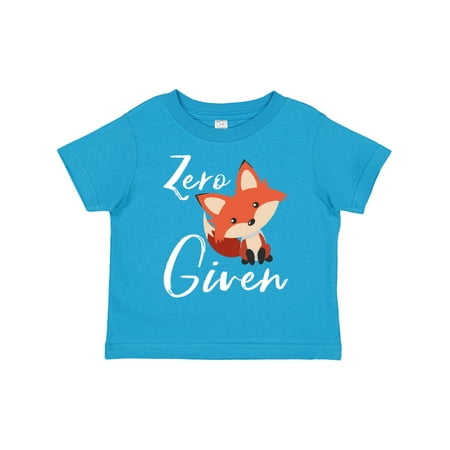 

Inktastic Zero Fox Given Gift Toddler Boy or Toddler Girl T-Shirt