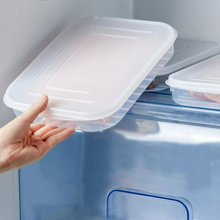 Big Clear!]Airtight Saver Food Storage Containers Bacon Keeper for  Refrigerator BPA-FREE Plastic Bacon Container for Fridge Perfect for Bacon Lunch  Meat and Cheese Storage 