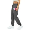 thumbnail image 5 of ZyeKqe Valentine's Day Sweatpants Drawstring High Waisted Joggers Cinch Bottom Track Pants with Pockets, 5 of 8