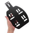 thumbnail image 2 of KAKOWELY motorcycle luggage rack Motorcycle Luggage Cargo Rack Luggage Rack Mounting Motorcycle Rear Backrest Detachable Luggage Rack Rear Carrier Rack11.61"X6.89"X0.2", 2 of 5
