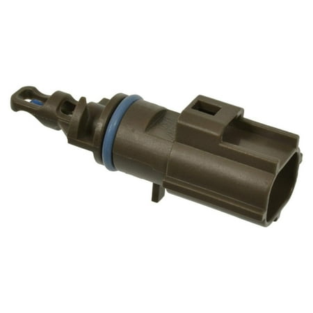 CarLights360 For Ford F-150/Mustang 2015-2022 Air Temperature Sensor | Brown Color | Plug In Connector | Blade Terminal | Replacement For DS7Z12A697A