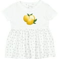 thumbnail image 3 of Inktastic Lemon Arrangement Girls Baby Dress, 3 of 5