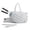 c, variant on Quilted Tennis Pickleball Tote Bag with Racket Compartment and Shoe &Bottle Storage