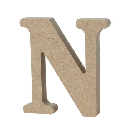 Masteelf Favor Plaque Wall Decoration Alphabet N Decoration Office Work 10.10X9.40X1.50CM