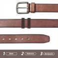 thumbnail image 4 of COMPUKAS 20Pcs Replacement Strap Keeper Rings for Waist Belt Loop Retainer Fake Material, 4 of 8