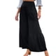 thumbnail image 2 of Pantalones De Verano Para Mujer, Pantalones De Pierna Ancha Elásticos De Cintura Alta Con Costuras Sueltas Para Yoga Para Uso Diario OTVIAP XL negro, 2 of 6