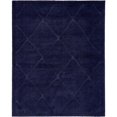 thumbnail image 1 of Unique Loom Trellis Shag Geometric Modern Rug 8' x 10' Rectangle Navy Blue, 1 of 1