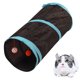 thumbnail image 1 of Túneles para gatos para gatos de interior Juguete de 2 vías Túnel Peek Hole Juguete con bola para tubo de gato Diversión para conejos Gatitos y perros, 1 of 6