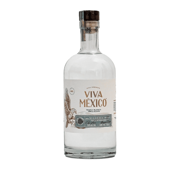 Tequila Viva México Madera Blanco 700 Ml Viva México Tequila Blanco
