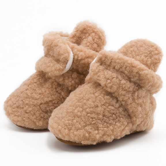 UPKOCH 1 Pair Stretchy Baby Boots for Warm Winter Wear