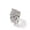Silver, variant on 18K Gold Silver Plated Mens Hip Hop Rings Bling ICED AAA+ CZ Heart Brass-Gold-9