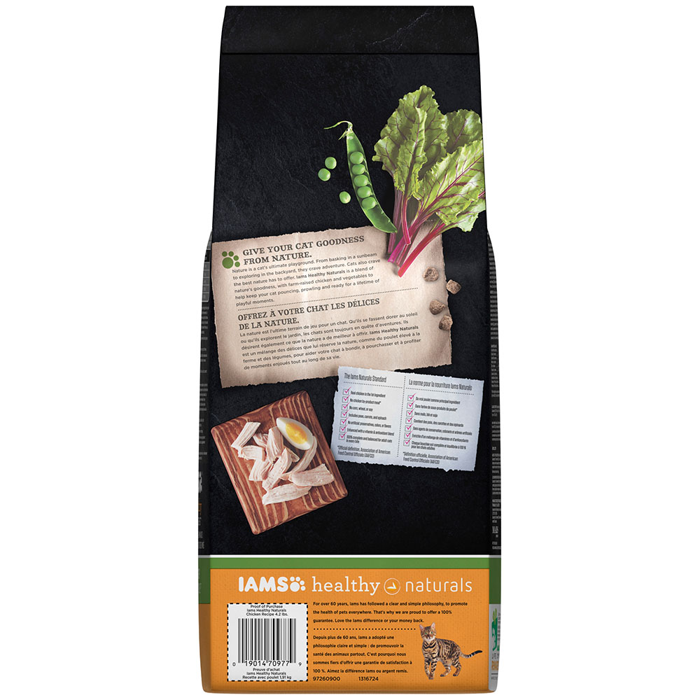 iams healthy naturals cat food