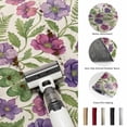 thumbnail image 5 of Area Rugs 4'x6'. Purple Green Botanical Carpet Runner Indoor Outdoor Rugs Home Decor Aesthetic, Spring Floral Summer Rustic Non Slip Mats Washable Accent Rug for Living Room Bedroom, 5 of 8