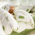 thumbnail image 1 of Cute Cartoon Bear Bedding Set Simple Duvet Cover Cotton Bed Linens Bed Sheets Pillowcase Single Double For Kids Decor Home, 1 of 7