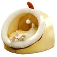 thumbnail image 4 of Linda cama cachorro cojín cálido perro dormir estera nido perrera Pad S Zulema Casa de la cama del gato, 4 of 7
