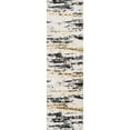 thumbnail image 4 of JONATHAN Y LONDON SHAG 2 x 8 Runner Rug, Nova Bold Strie - Beige/Black/Yellow, SHG102A-28, 4 of 9