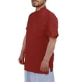 thumbnail image 2 of Men's Chef Coat Short Sleeve Chef Jacket, 2 of 5