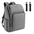 thumbnail image 1 of Mochila Impermeable Malubero Para Pañales De Bebé gris Malu1317, 1 of 4