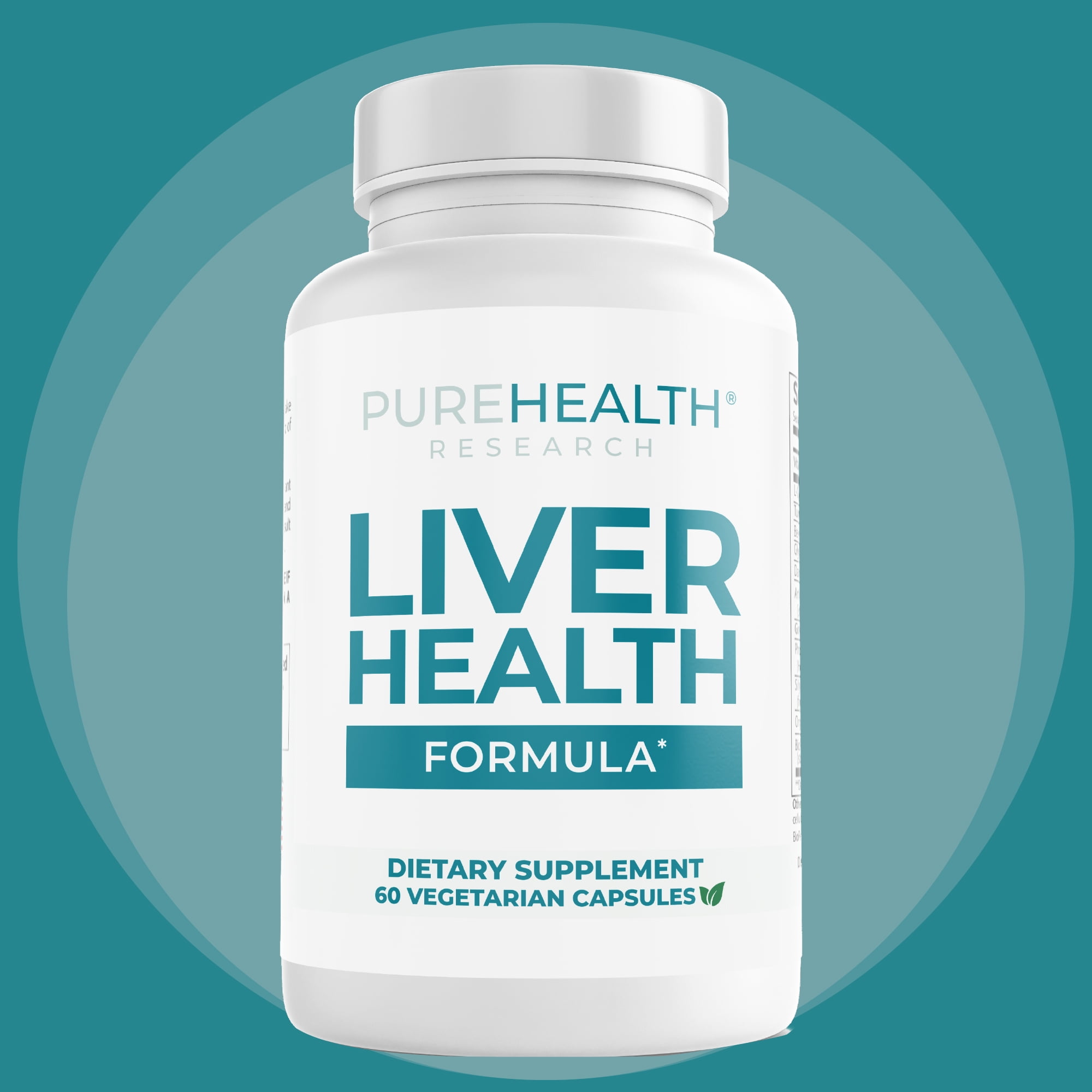 Liver Health Formula, Liver Cleanse with Milk Thistle, Curcumin