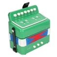 thumbnail image 4 of Accordion, Fashionable Accordion Toy ABS Plastic Birthday Gift  For Stage Performance Green, 4 of 8