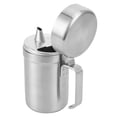 thumbnail image 3 of Oil Bottle 550ML Leakproof Stainless Steel Oil Dispenser Pot Container with Lid for Kitchen BBQ, 3 of 8