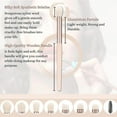 thumbnail image 3 of Juego de brochas de maquillaje para polvo, contorno, rubor, resaltador, sombra de ojos, cejas, corrector, brocha para rímel, brocha de maquillaje sintética premium con bolsa, juego de 8, rosa, 3 of 7