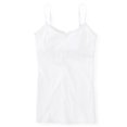 thumbnail image 1 of Aeropostale - Camiseta sin mangas con ribete de encaje para mujer, color blanco, mediano Aeropostale Cami, 1 of 2
