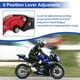 thumbnail image 4 of Palanca de freno de embrague corta de motocicleta Unique Bargains para Yamaha R7 YZF-R7 2021-2024 2025 de aleación de aluminio sólida roja, 4 of 7