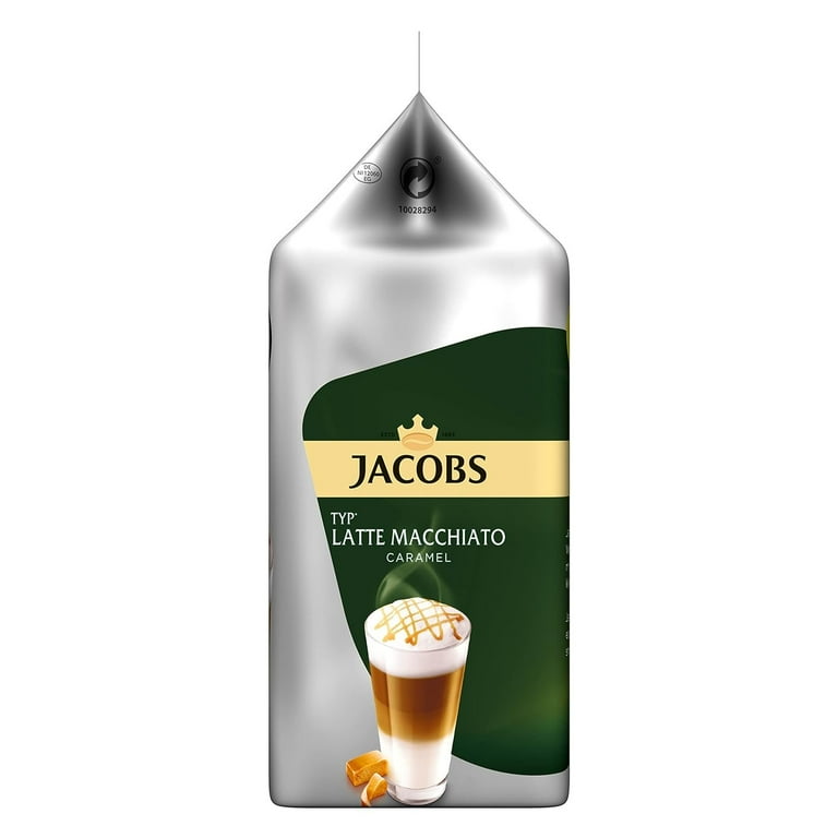 Tassimo Jacobs Latte Macchiato caramel, 5er Pack x 268 g