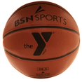 thumbnail image 1 of Balón de baloncesto BSN YMCA de material compuesto, tamaño intermedio 28,5", 1 of 1